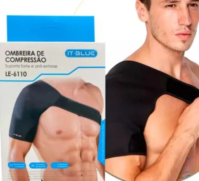 Suporte de ombro com Velcro ajustável  - Foto 3