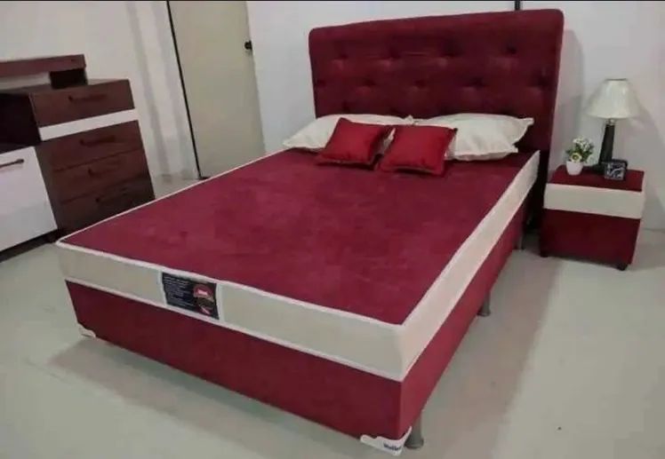 Cama box casal 