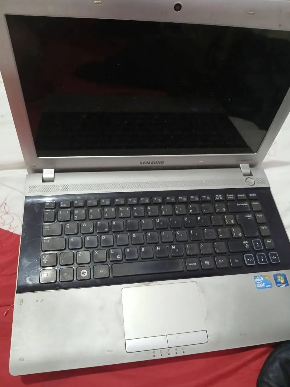 Notebook Samsung RV411 à venda para retirada de peças. - Foto 2