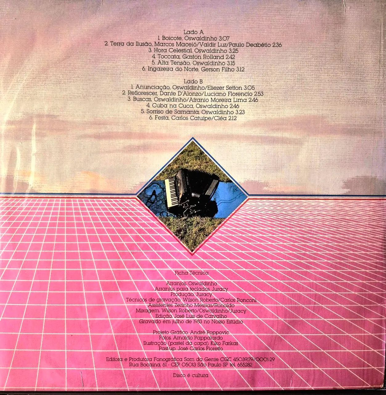LP Oswaldinho do Acordeon - Céu e Chão - Foto 2