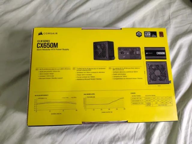 FONTE CORSAIR CX650M    - Foto 2