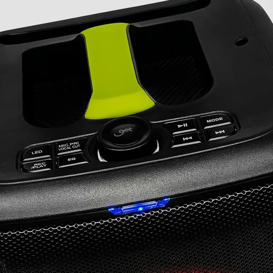 Caixa de Som Bluetooth Amp Get Cube 2 250W RMS Led Rgb USB/MicroSD - WZetta - Foto 3