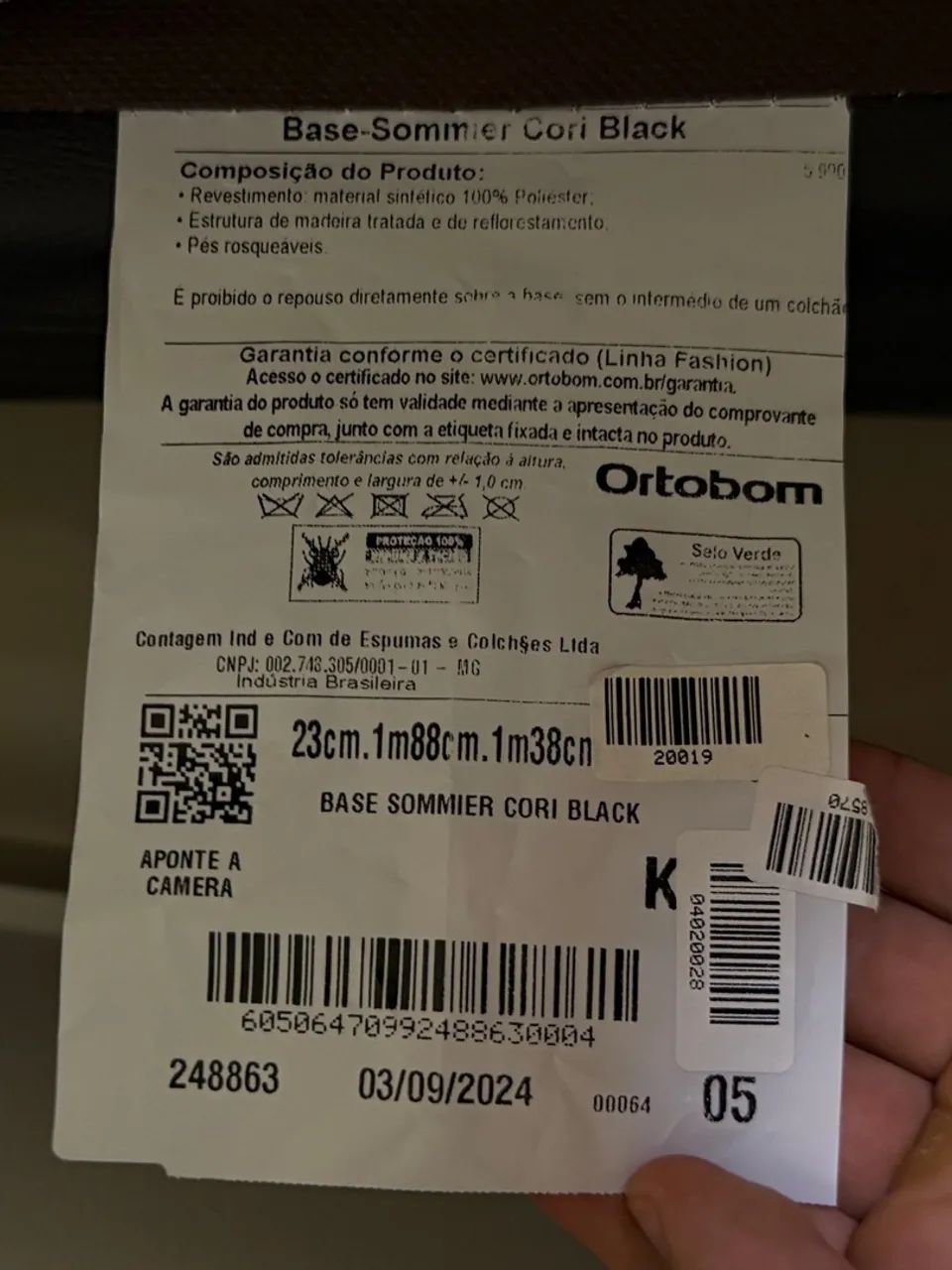 Cama box casal Ortobom - Foto 5