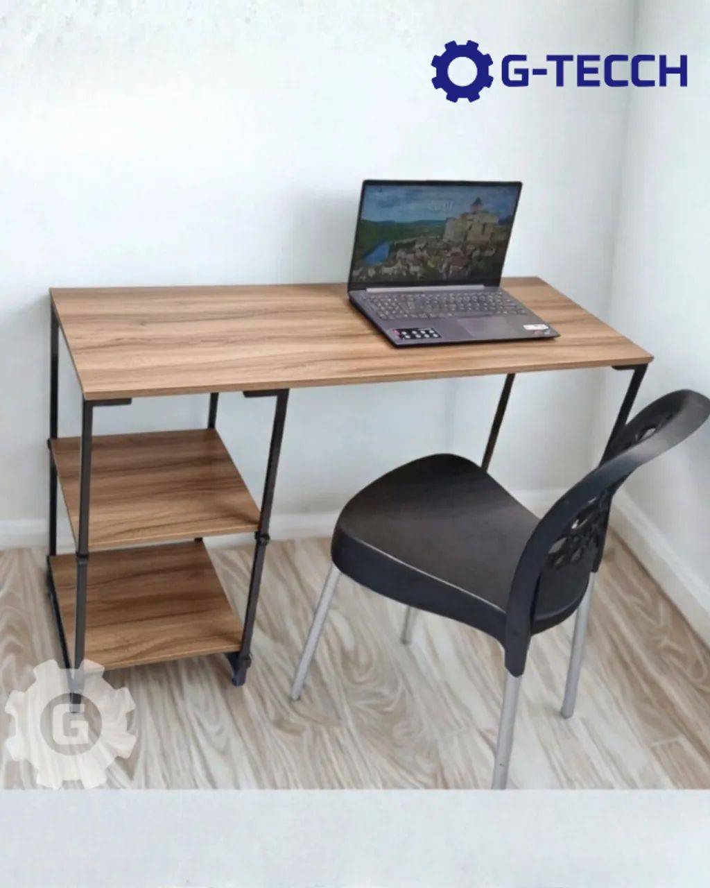 Escrivaninha 1,1m NOVA Mesa Multiuso para Computador Notebook Escritório de Estudo Office