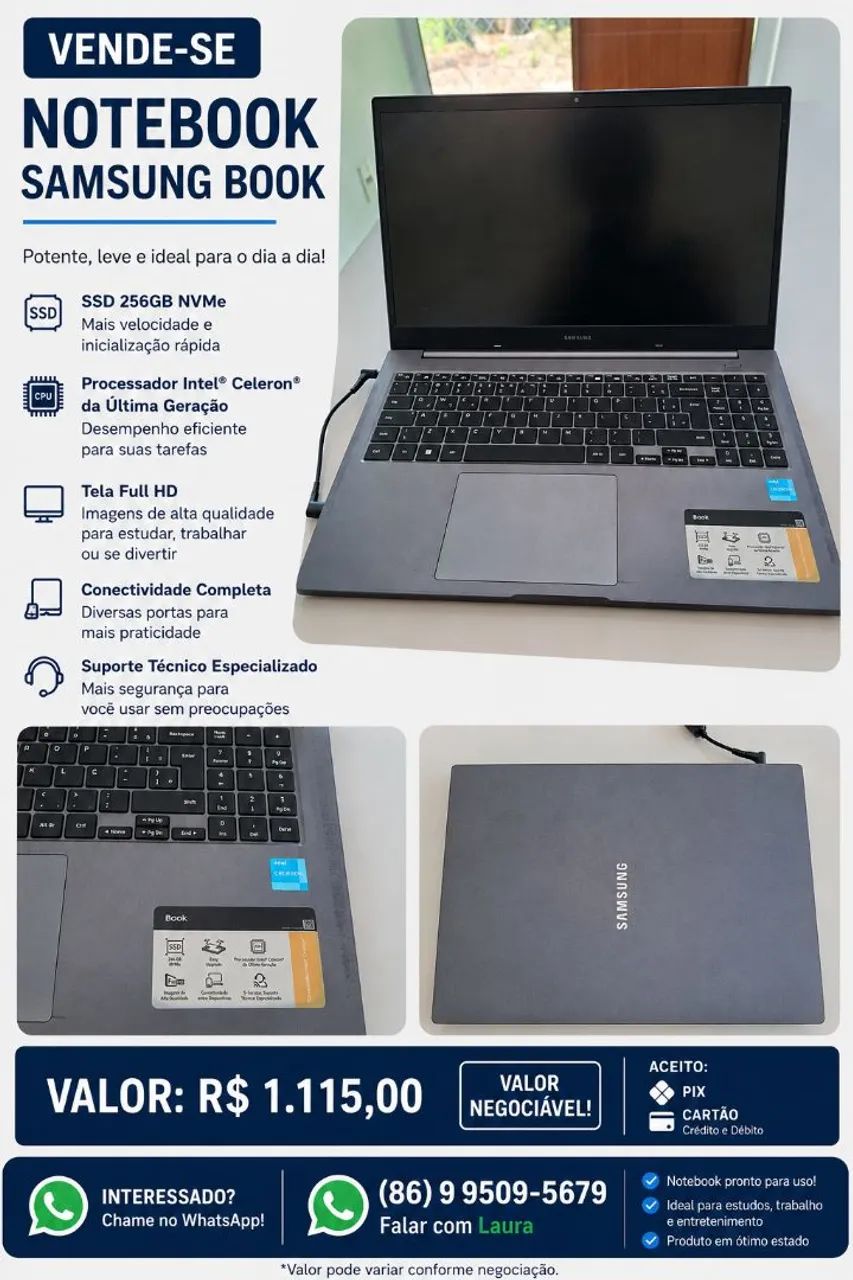 Notebook Samsung Book