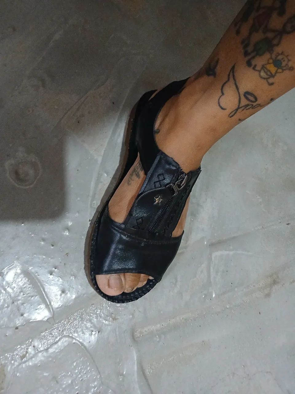 Sandalia de couro - Foto 5