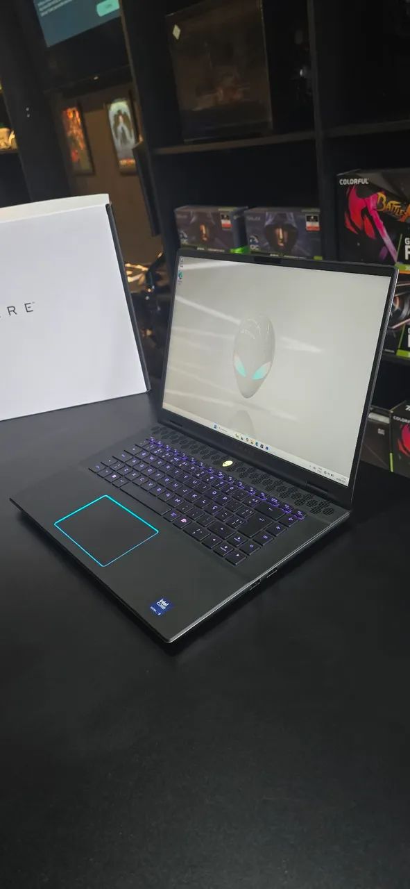 Notebook Gamer Alienware M16 R2 Core Ultra 9 + RTX 4070 (Aceito trocas) - Foto 2