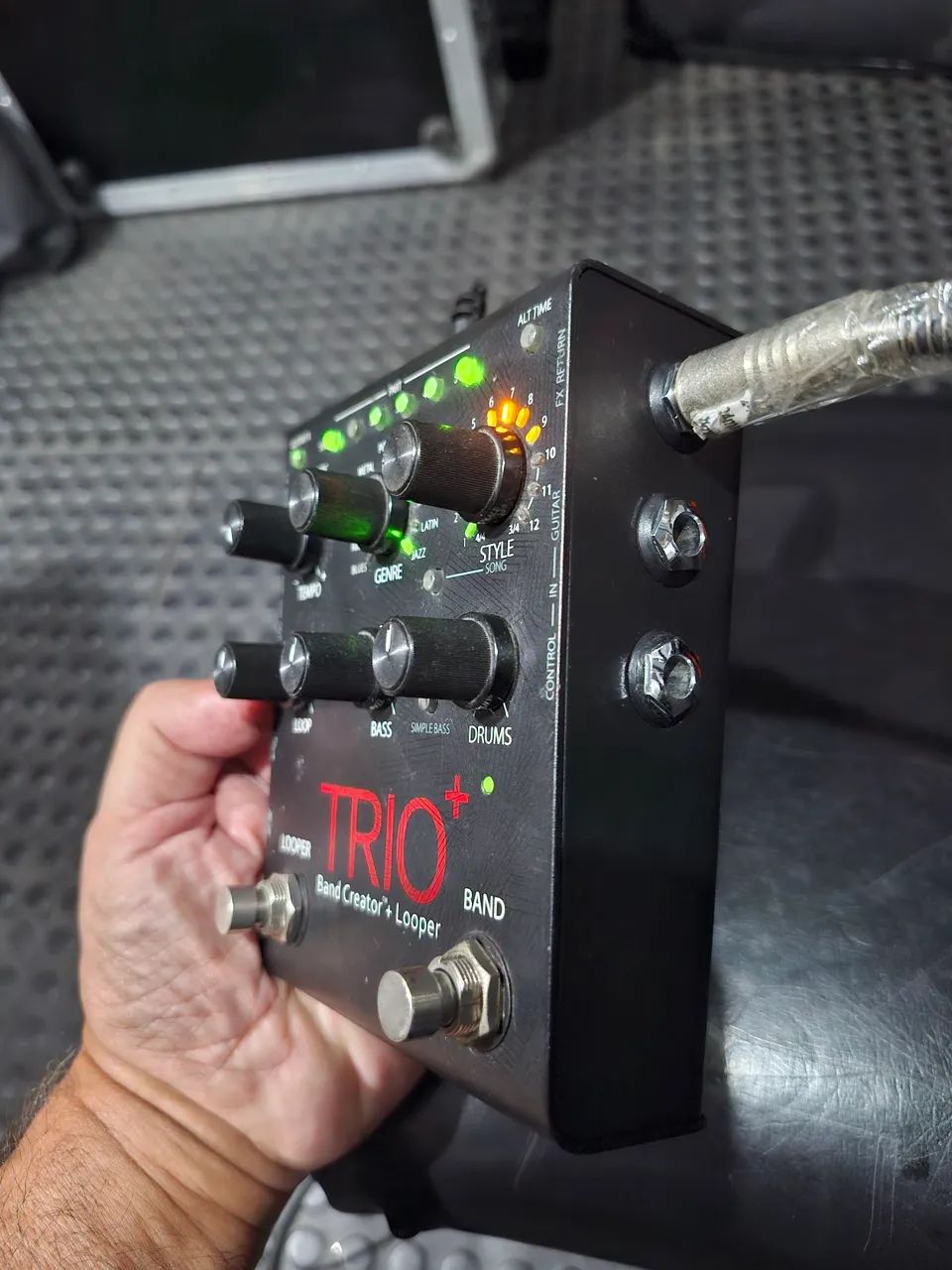 Pedal Trio+ Looper e Foot-Switch Digitech - Foto 4