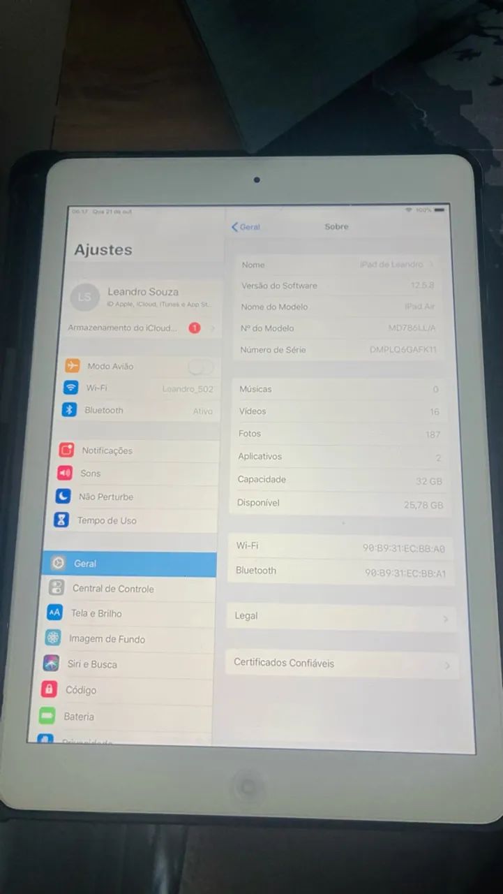 iPad Air perfeito estado - Foto 2