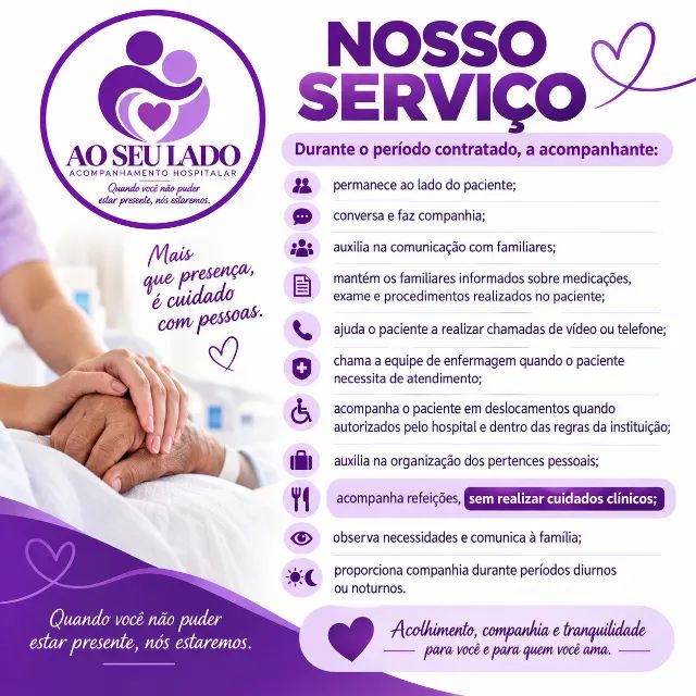 Acompanhamento Hospitalar  - Foto 2