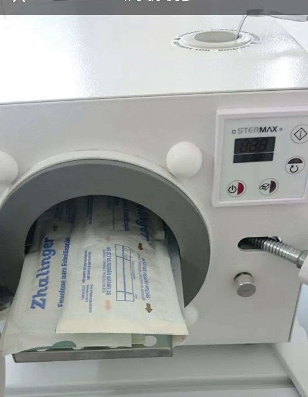 Autoclave Stermax compacta 7 litros 127V pouco uso - Foto 2
