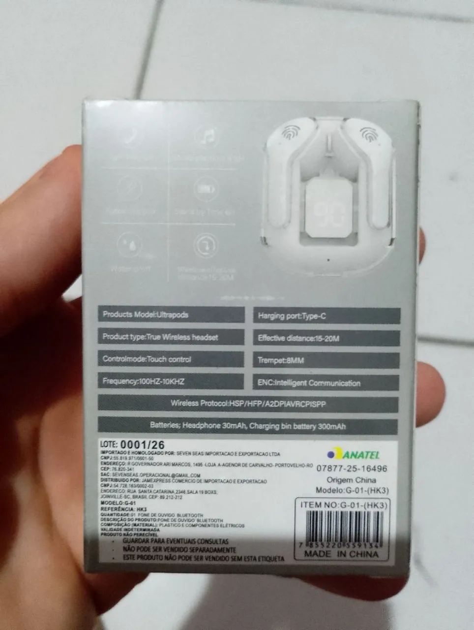 Fone de ouvido bluetooth - Foto 4