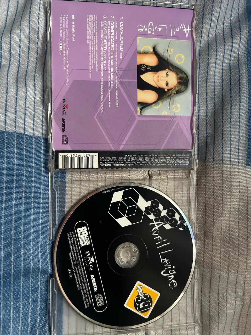 Avril Lavigne cd promo agente 89 - Foto 2