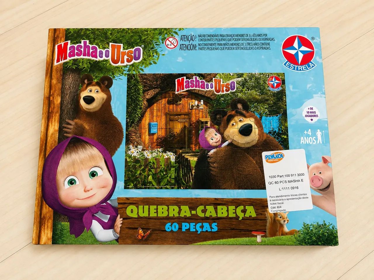 Quebra-cabeças Masha e o Urso