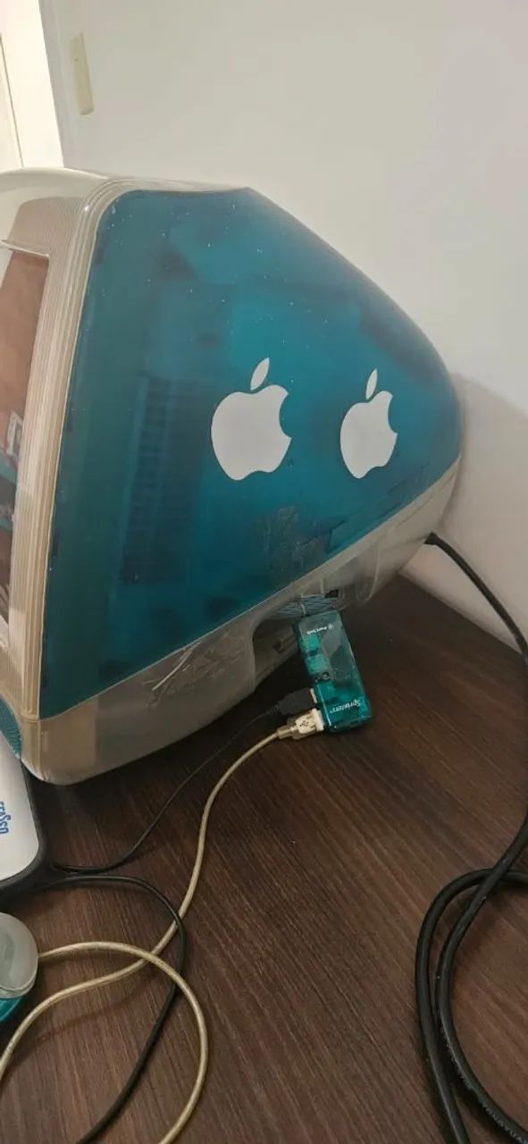 初代 iMac G3 iMac G3 Azul - Clássico Apple em funcionamento - Computadores e