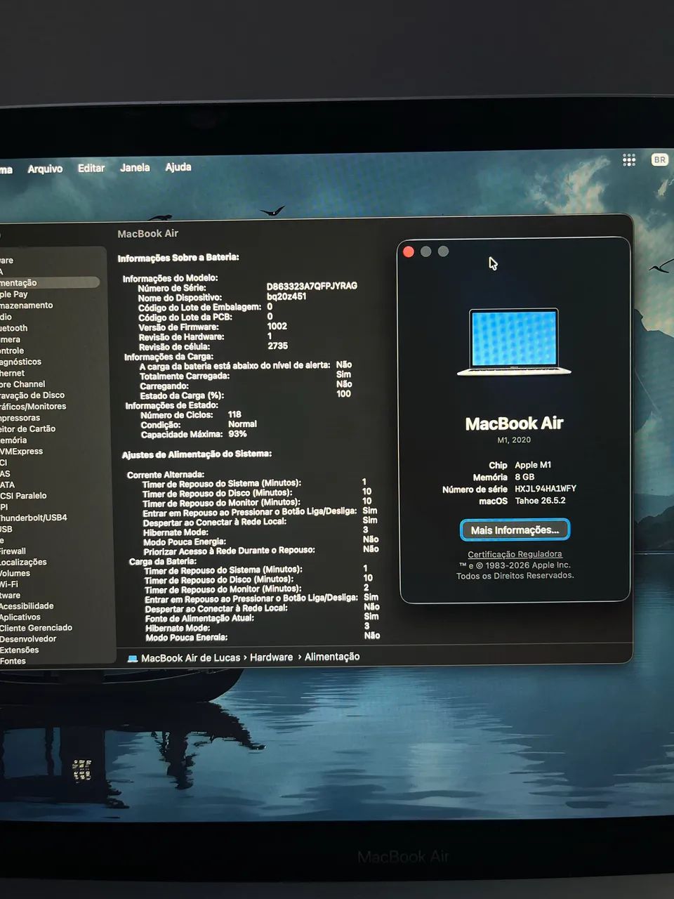 MacBook Air M1 8/256