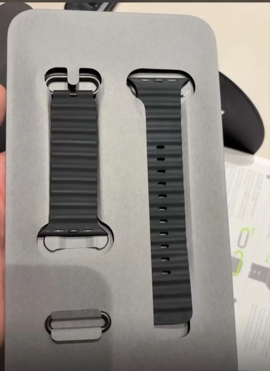 Pulseira Ocean preta Apple Watch Ultra (zera)