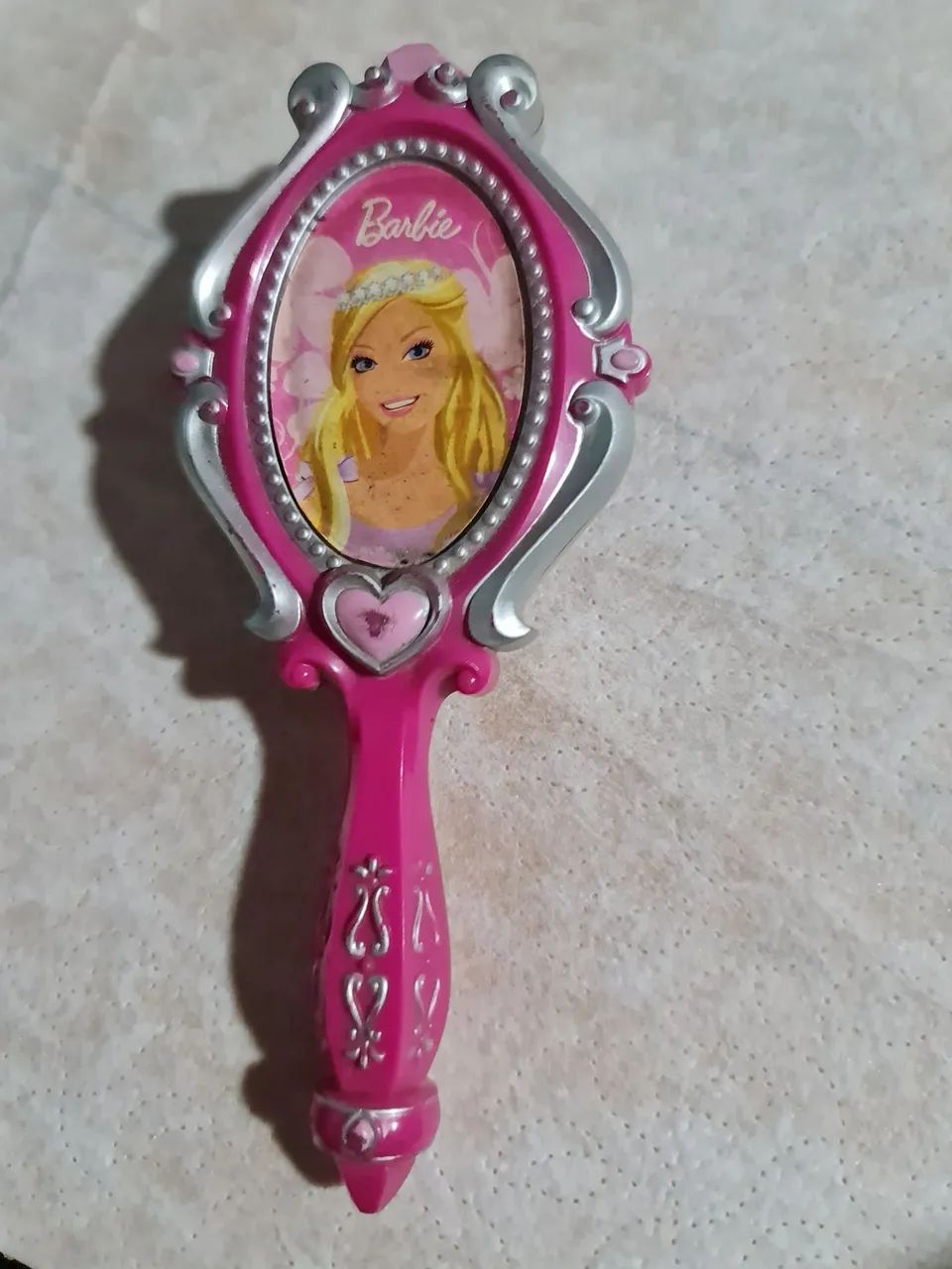 Mini escova da boneca barbye