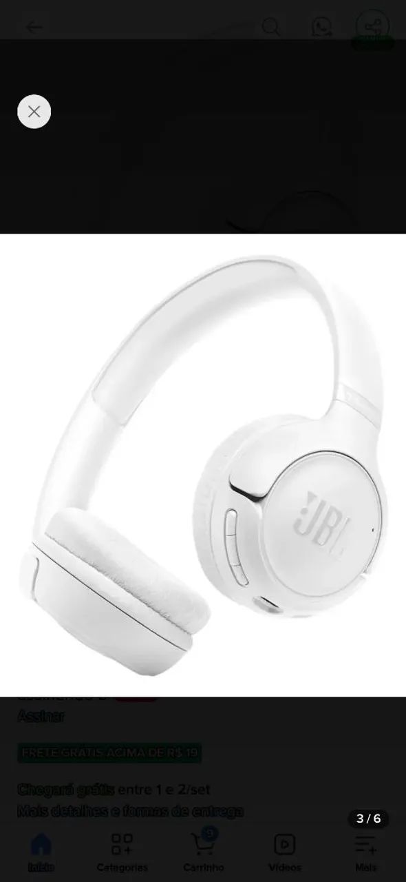 Fone JBL original 