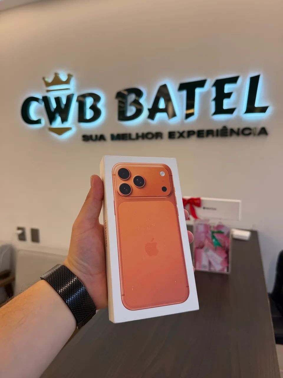 iPhone 17 pro Max 1tb Laranja Novo Lacrado | Loja Física