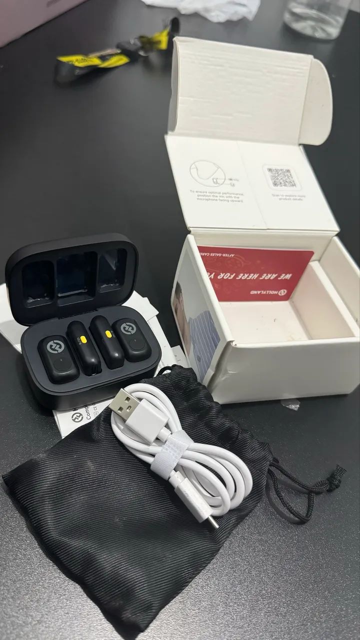 Microfone de Lapela Hollyland Lark A1 - Foto 4