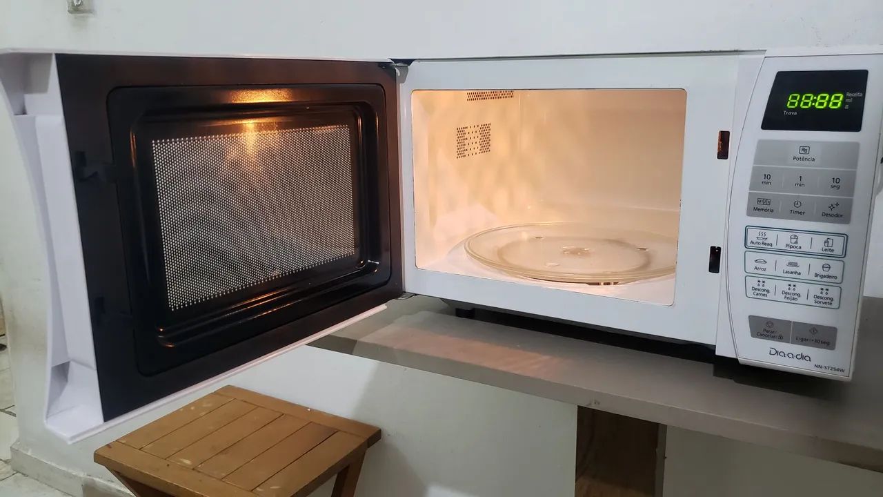 Microondas Panasonic 20L CONSERVADO! (ENTREGO) - Foto 4
