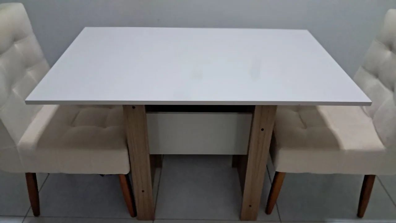 Mesa de jantar + 2 cadeiras - Foto 2