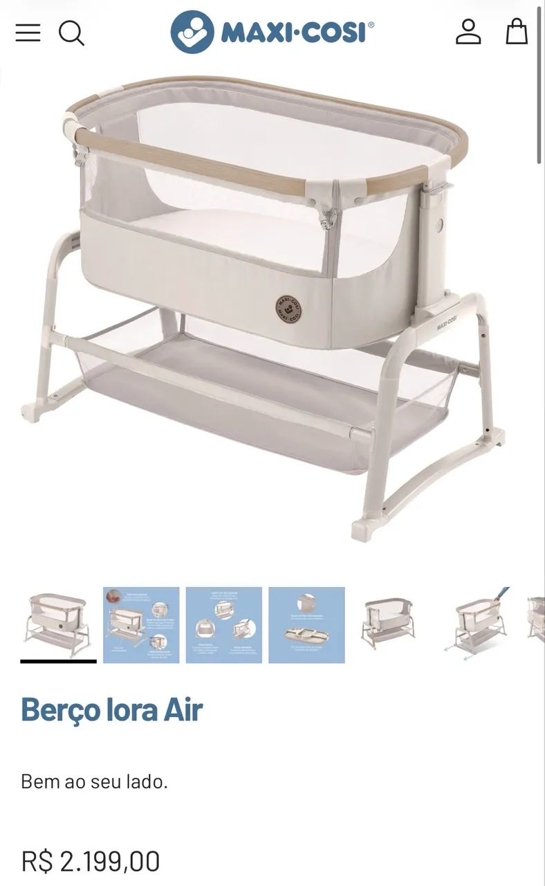 Berço Maxi Cosi Air Iora  - Foto 5