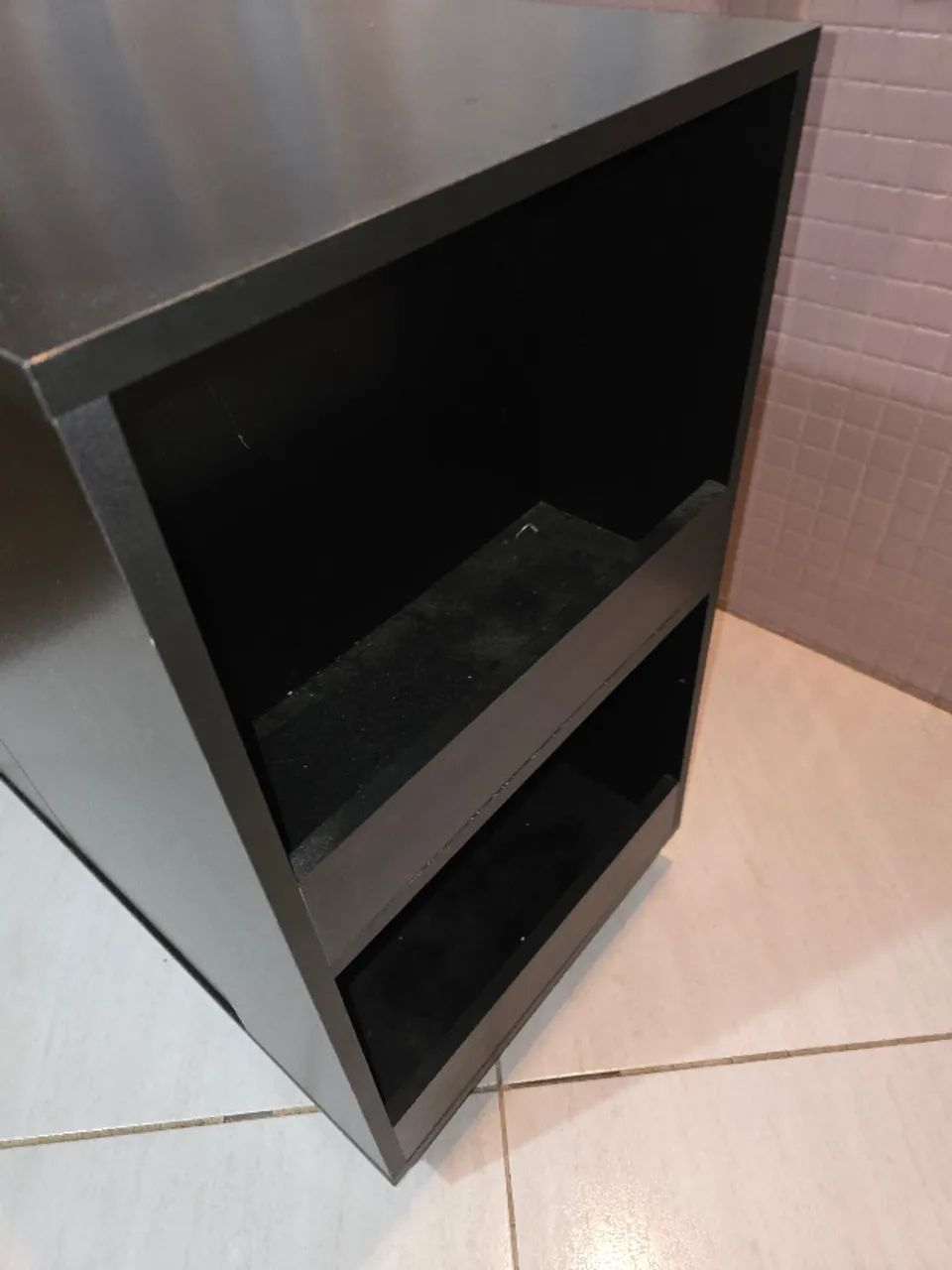 Mesa cabeceira preta - Foto 3