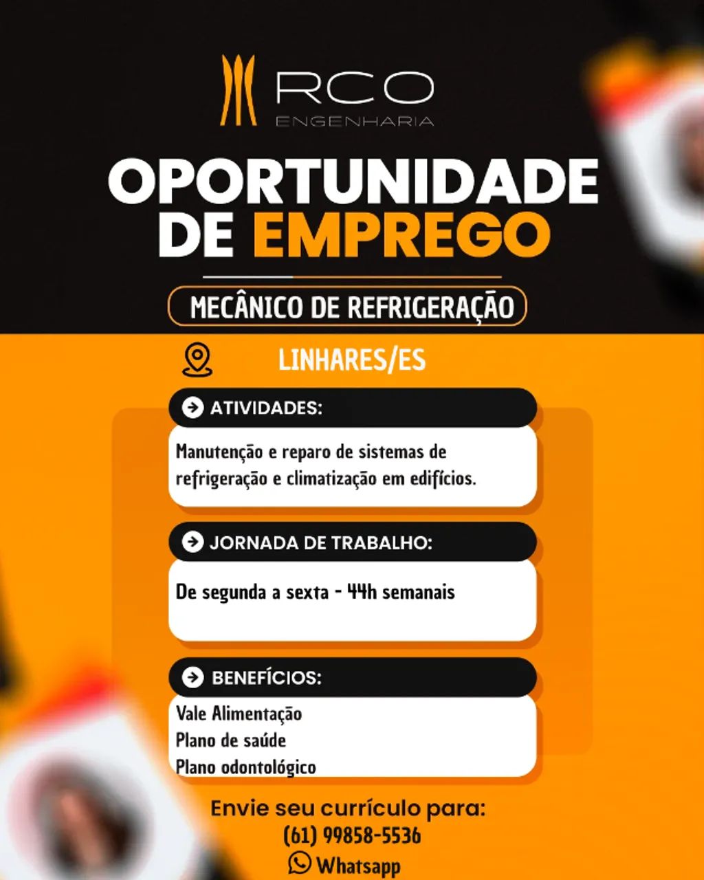Mecânico de refrigeração