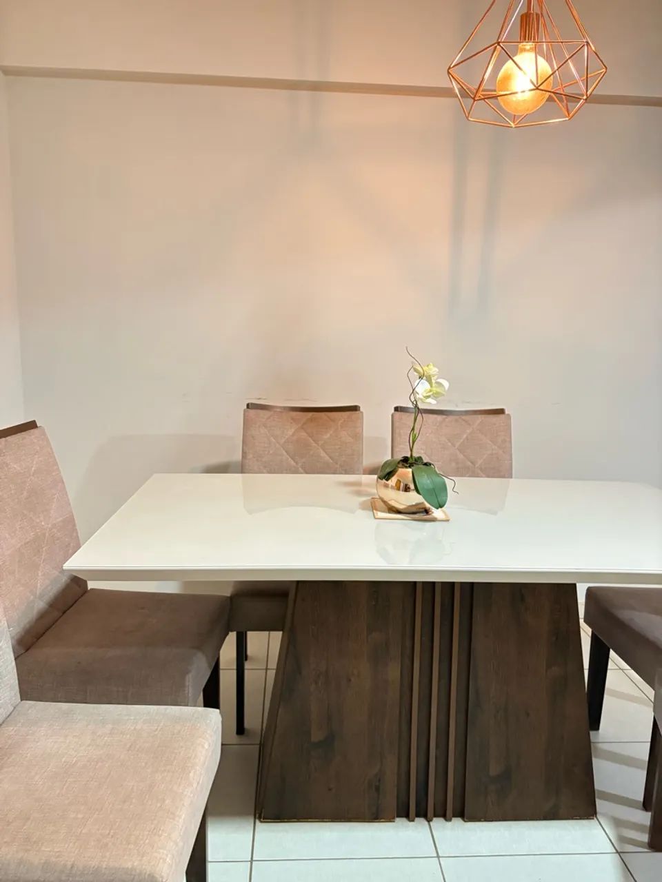 MESA COM 6 CADEIRAS 