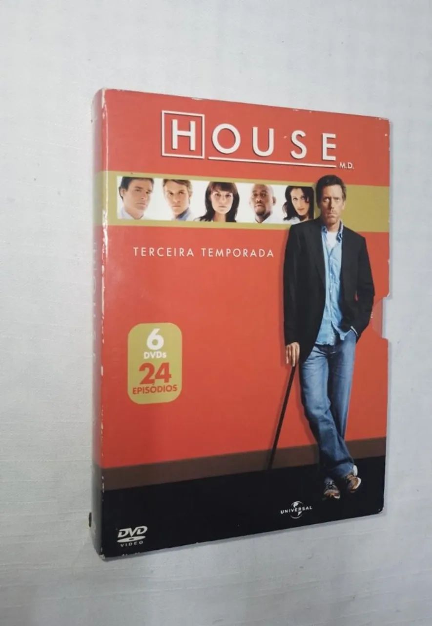 DVD Box House - Terceira Temporada - 6 Discos ( 15515 )