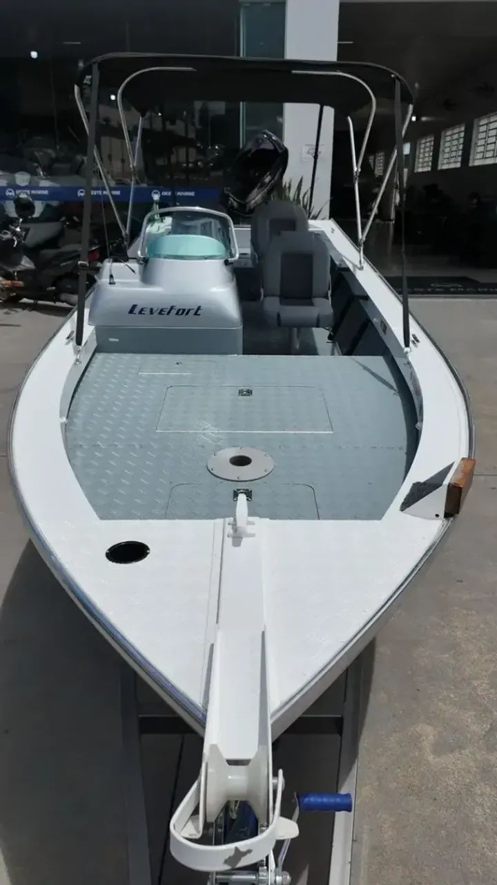 Lancha Marfim 6.0 Freestyle Std Motor Mercury 60hp 4 Tempos - Foto 8