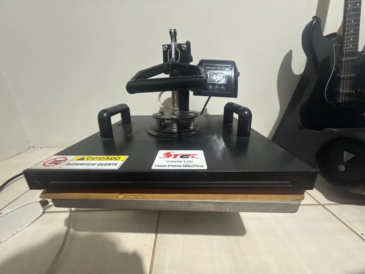 Prensa térmica de sublimação 