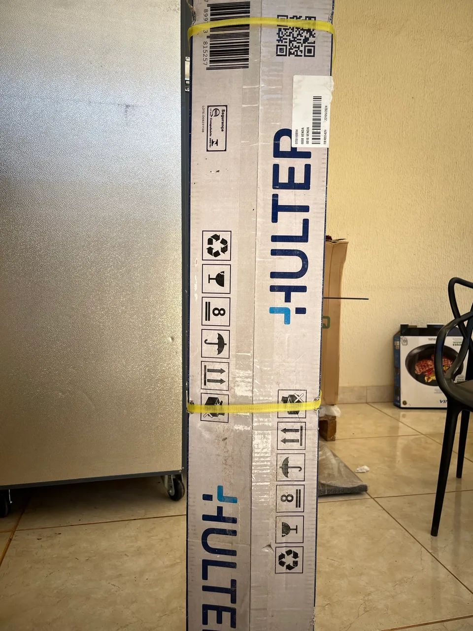 Cortina de Ar Hulter Preta - Nova, Nunca Usada - Foto 2