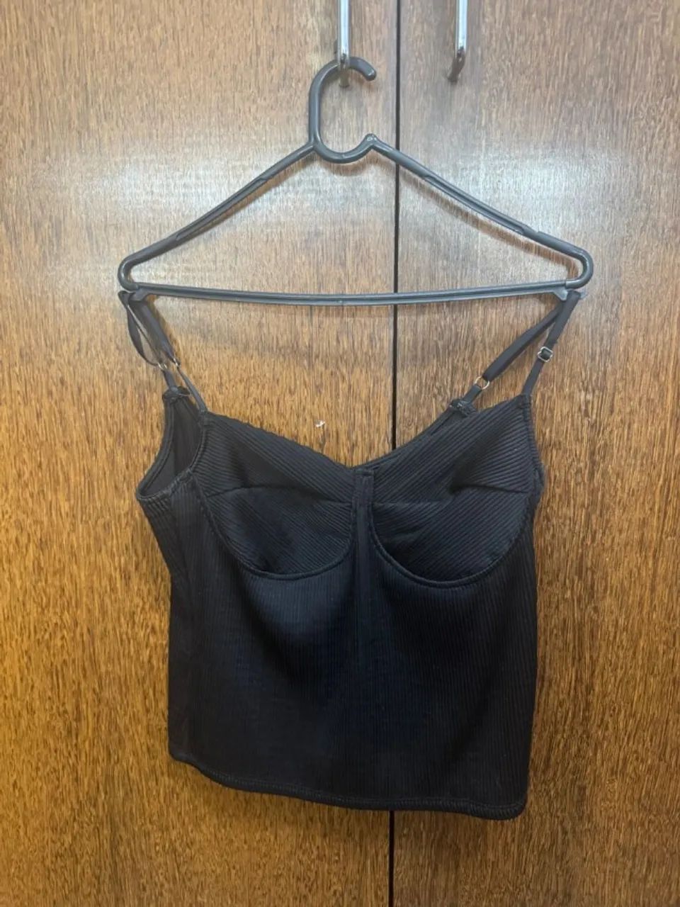 blusa clockhouse preta p