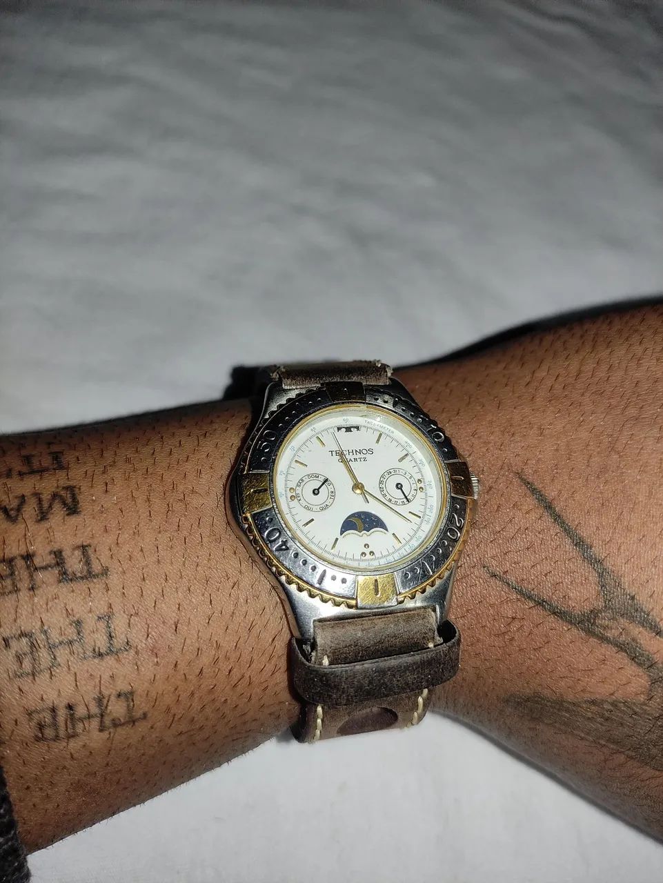 Tecnnos moonphase pulseira rally - Foto 2
