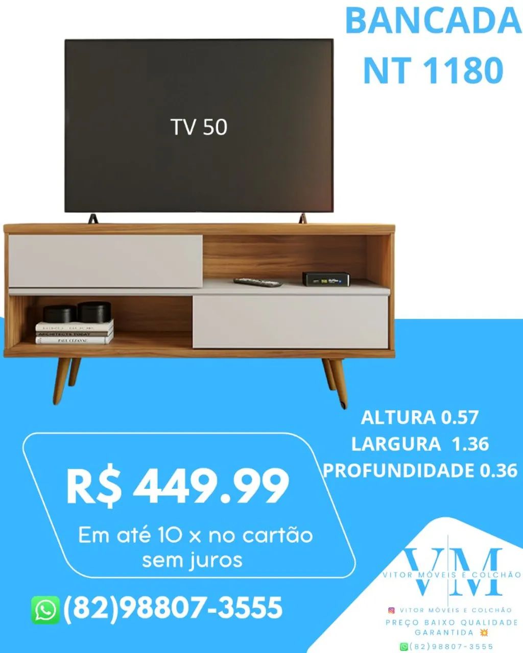 PROMOÇÃO DE RACK E PAINEL APARTI DE  - Foto 4