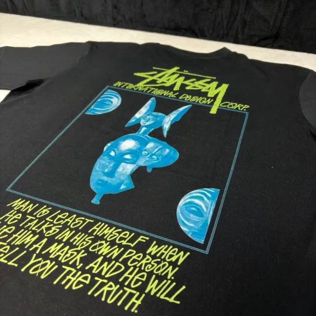 camiseta stussy man is least himself preta - Foto 2