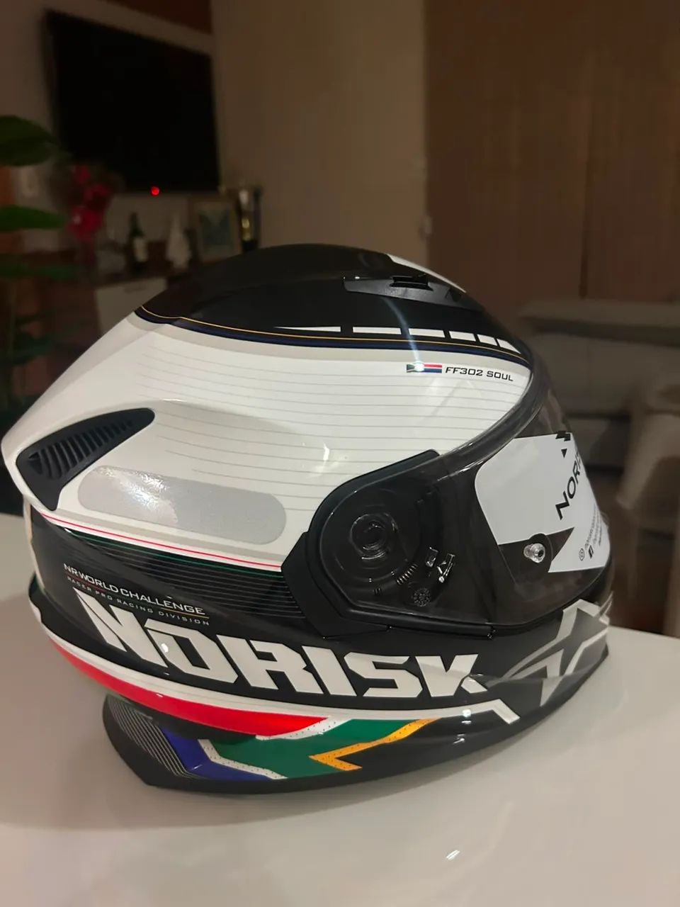 CAPACETE NORISK AFRICA DO SUL - Foto 2