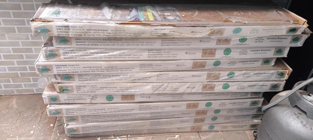 33 CAIXAS PISOS LAMINADOS COBRE 60m² - Linha Durafloor Nature - Foto 3