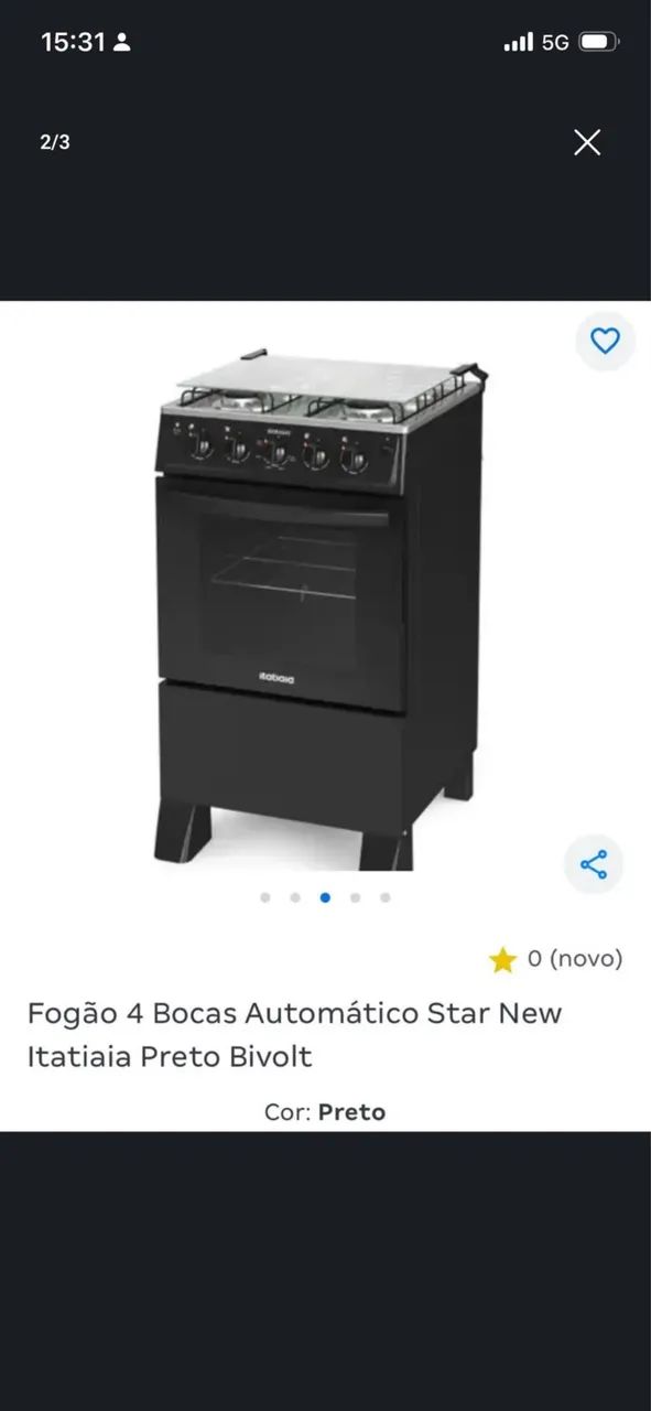 Fogão 4 bocas  - Foto 2