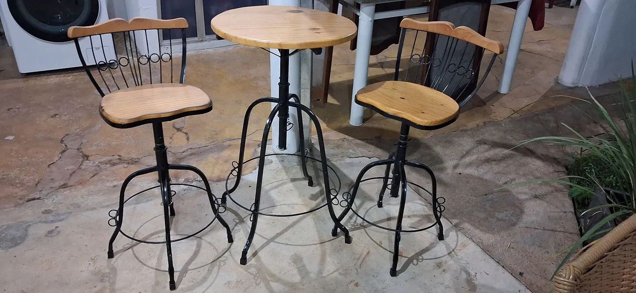 Vendo mesa bistro de ferro