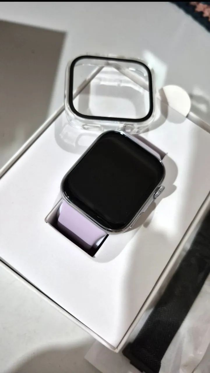 Smartwatch Huawei Fit 4 + película + 3 pulseiras - Foto 2