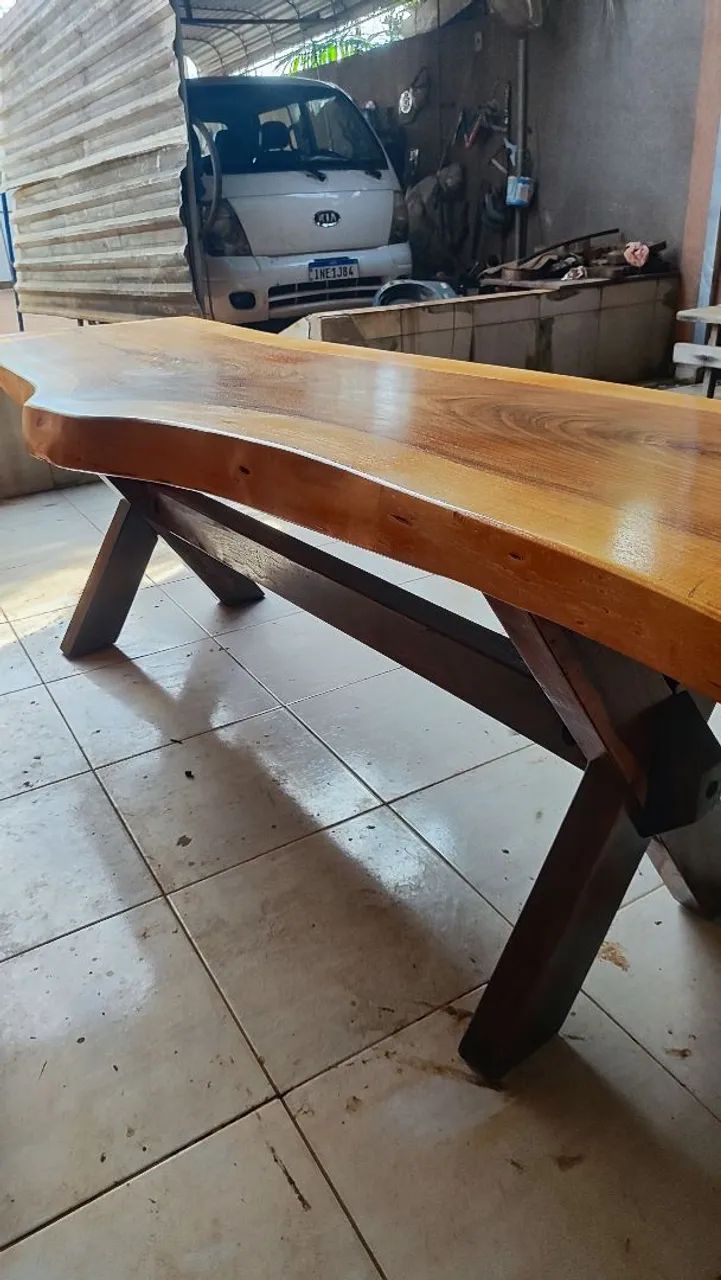 Mesa de madeira  - Foto 4