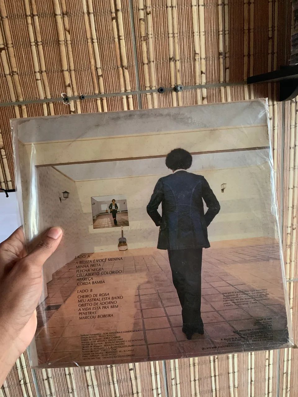 Vinil Bebeto - Cheio de Razão (clássico do MPB) - Foto 2