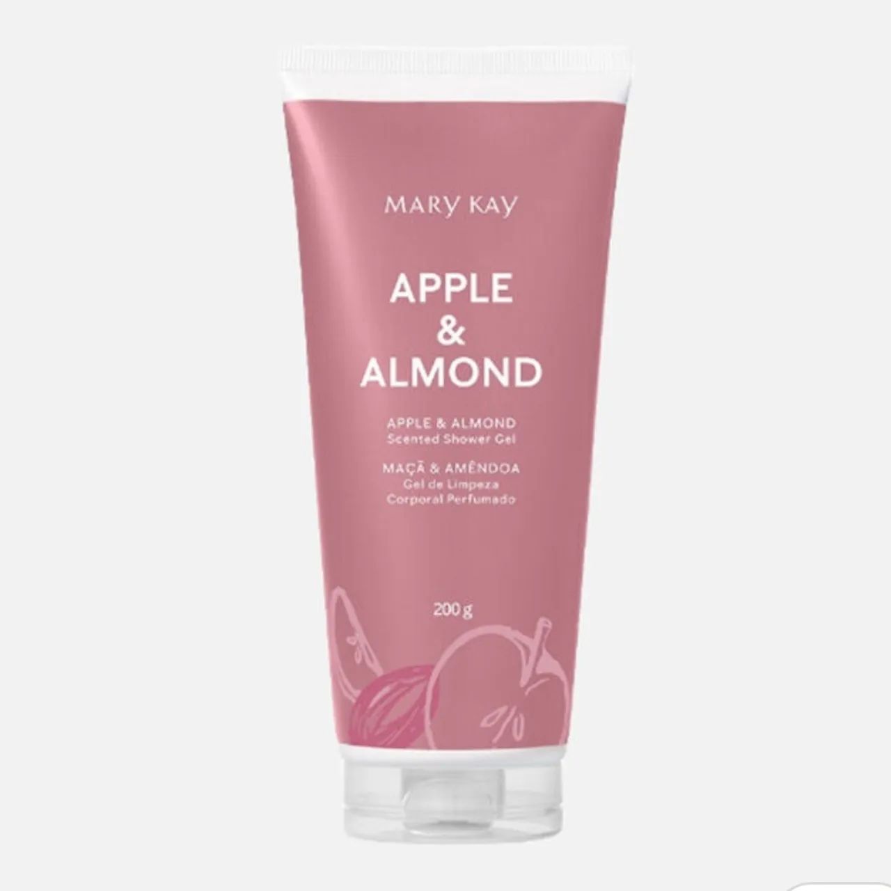 Gel de Limpeza Corporal Perfumado - Maçã e Amêndoa