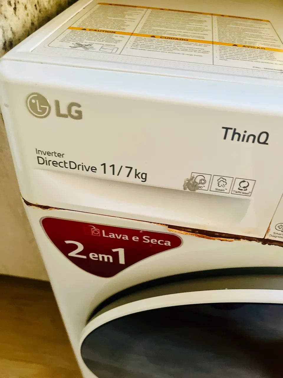 Lava e seca LG 11/7kg - Foto 5