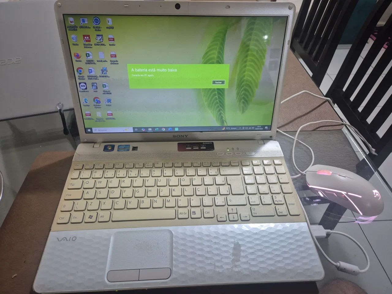 Notebook Sony Wayo Branco  - Foto 3