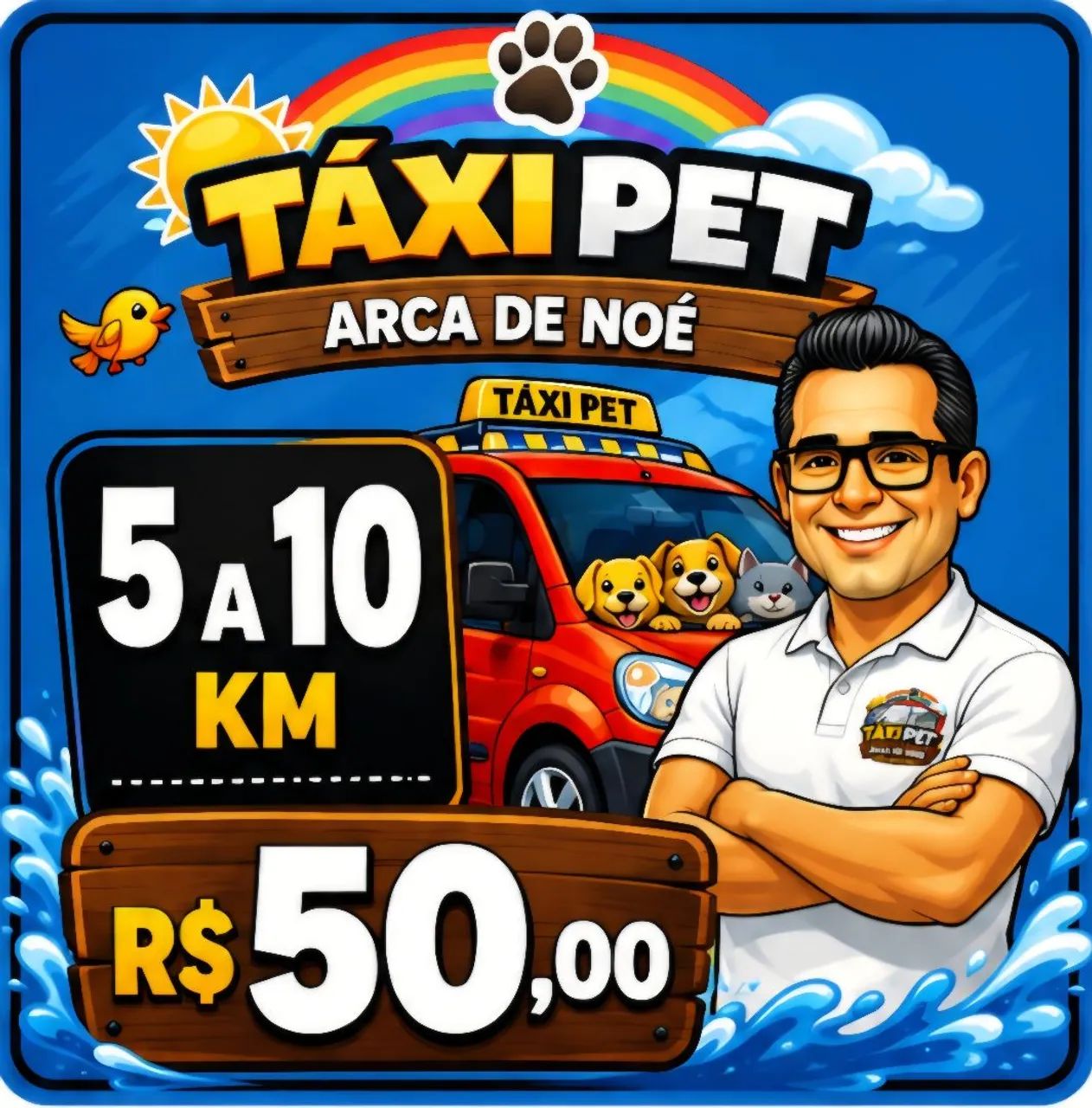 Táxi pet Arca de Noé  - Foto 4